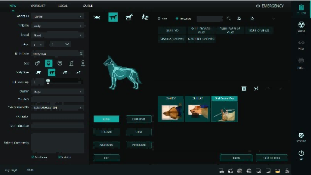 veterinary mobile C-arm