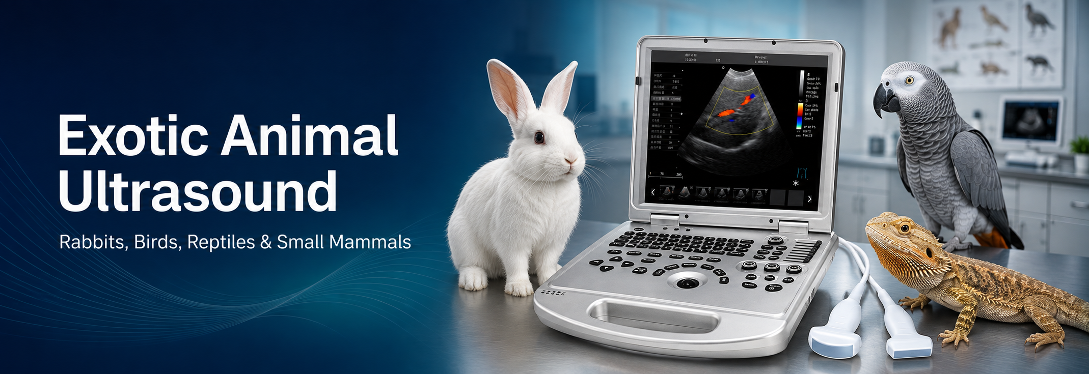 Dawei L3 exotic animal ultrasound for rabbits birds reptiles and small mammals