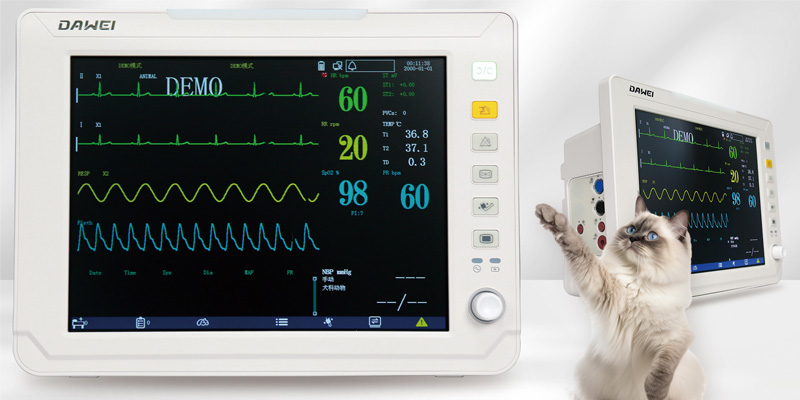 monitor multiparametrico veterinario