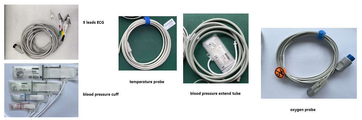 Veterinary animal vital signs testing accessories